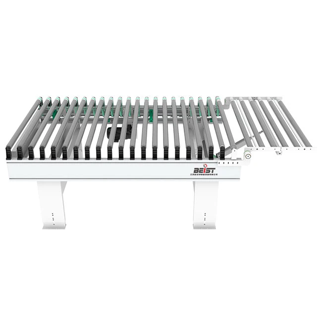 Plegador transportador de corrons alimentat